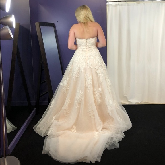 Symphony of Venus Blush Wedding Dress - Picture 7 of 16